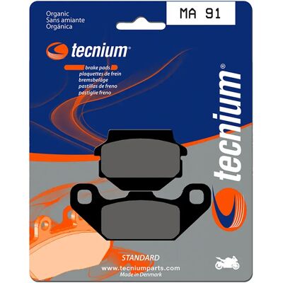 Tecnium Pastiglie Freno Organiche Ma91 Silver One Size Tecnium Pastiglie Freno Organiche Ma91 Silver One Size