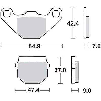 Moto-master Pastiglie Freno Sinterizzate Can Am Ds 90 2x4 08-10/rally 200 2x4 04-07/eton Vxl 250 R 06-07 Offroad Pro Racing Gp Natural One Size Moto-master Pastiglie Freno Sinterizzate Can Am Ds 90 2x4 08-10/rally 200 2x4 04-07/eton Vxl 250 R 06-07 Offroad Pro Racing Gp Natural One Size