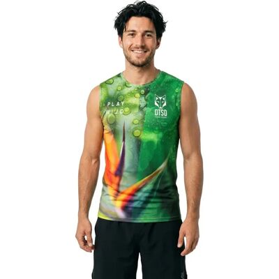 Otso Maglietta Senza Maniche Paradise Green L Otso Maglietta Senza Maniche Paradise Green L