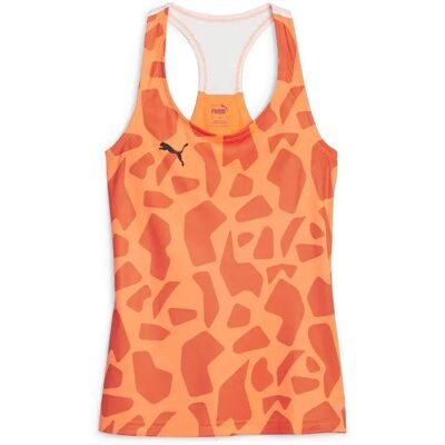 Maglietta senza maniche Arancione Puma - Grafica della squadra Leggera Maglietta senza maniche Arancione Puma - Grafica della squadra Leggera