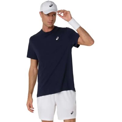T-Shirt Asics Court Blu XL - Abbigliamento sportivo T-Shirt Asics Court Blu XL - Abbigliamento sportivo