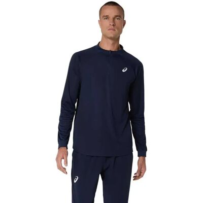 Asics Maglietta A Manica Larga Con Mezza Cerniera Match Midnight XL Asics Maglietta A Manica Larga Con Mezza Cerniera Match Midnight XL
