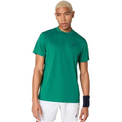 Asics Maglietta A Maniche Corte Court Jasper Green S Asics Maglietta A Maniche Corte Court Jasper Green S