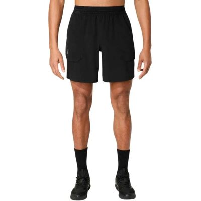 Asics Pantaloni Corti Match 7in Performance Black S Asics Pantaloni Corti Match 7in Performance Black S