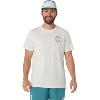 Asics Maglietta A Maniche Corte Padel Court Graphic Cream S Asics Maglietta A Maniche Corte Padel Court Graphic Cream S