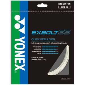 String squash Yonex Exbolt 65 - Bianco - Resistente 20m String squash Yonex Exbolt 65 - Bianco - Resistente 20m