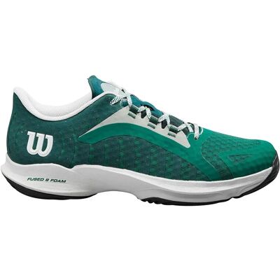 Wilson Scarpe Da Padel Hurakn Pro Evergreen / White / Black EU 44 2/3 Wilson Scarpe Da Padel Hurakn Pro Evergreen / White / Black EU 44 2/3