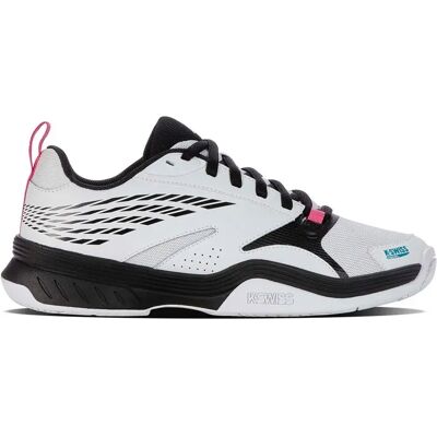 K-swiss Scarpe Da Padel Speedex White / Black / Aquarius EU 44 1/2 K-swiss Scarpe Da Padel Speedex White / Black / Aquarius EU 44 1/2