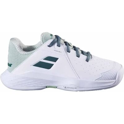 Babolat Scarpe Per Tutte Le Superfici Prop 3 Wimbledon White / Dark Green EU 33 1/2 Babolat Scarpe Per Tutte Le Superfici Prop 3 Wimbledon White / Dark Green EU 33 1/2