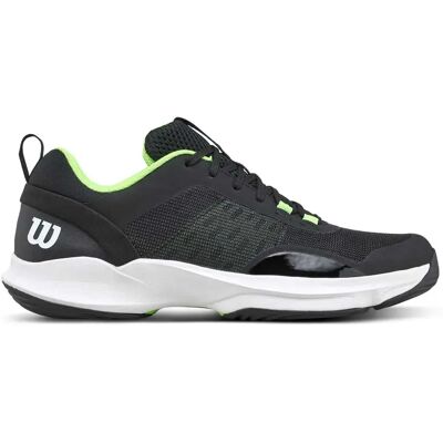 Wilson Scarpe Da Padel Hurakn Pro V2 Black / White / Green Gecko EU 46 Wilson Scarpe Da Padel Hurakn Pro V2 Black / White / Green Gecko EU 46