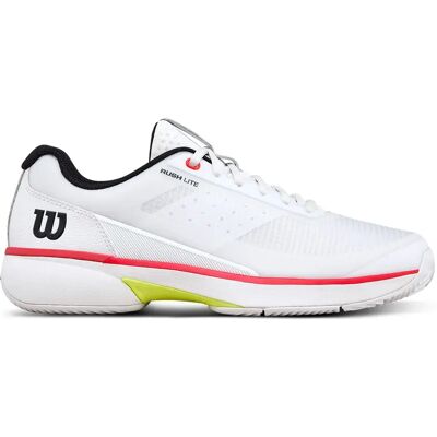 Wilson Scarpe Per Terra Battuta Rush Lite 5 White / Black / Infrared EU 44 Wilson Scarpe Per Terra Battuta Rush Lite 5 White / Black / Infrared EU 44