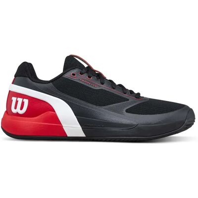 Wilson Scarpe Da Padel Rush Pro 5 Black / Infrared / White EU 46 Wilson Scarpe Da Padel Rush Pro 5 Black / Infrared / White EU 46