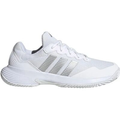 Adidas Scarpe Per Tutte Le Superfici Gamecourt 2 Ftwr White / Silver Met / Silver Met EU 40 Adidas Scarpe Per Tutte Le Superfici Gamecourt 2 Ftwr White / Silver Met / Silver Met EU 40