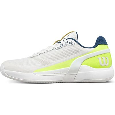 Wilson Scarpe Da Padel Rush Pro 5 Snow White / Snow White / Safety Yellow EU 43 1/3 Wilson Scarpe Da Padel Rush Pro 5 Snow White / Snow White / Safety Yellow EU 43 1/3