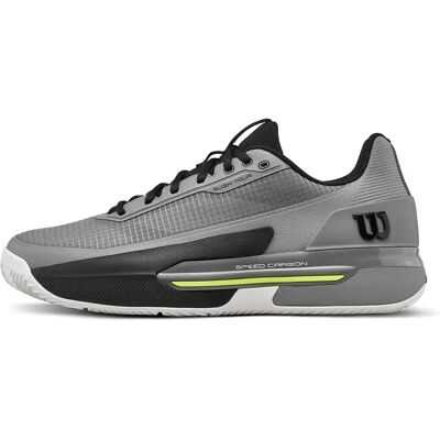 Wilson Scarpe Per Terra Battuta Rush Tour 5 Titanium / Black / Safety Yellow EU 42 2/3 Wilson Scarpe Per Terra Battuta Rush Tour 5 Titanium / Black / Safety Yellow EU 42 2/3