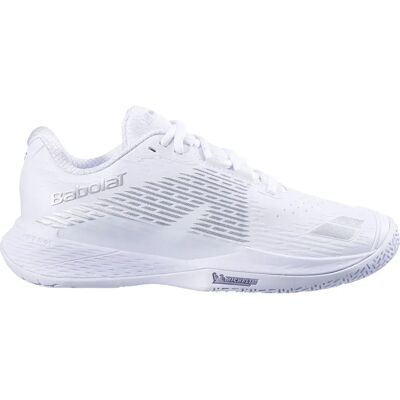 Babolat Scarpe Per Tutte Le Superfici Prop Storm White / Silver EU 38 1/2 Babolat Scarpe Per Tutte Le Superfici Prop Storm White / Silver EU 38 1/2