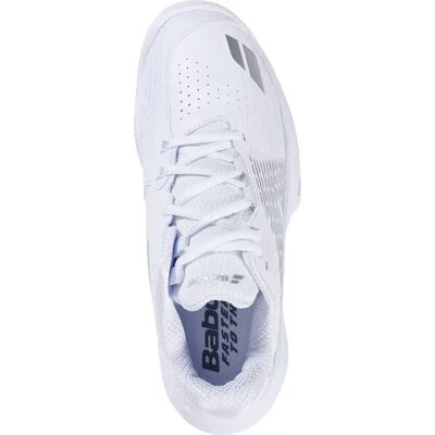 Babolat Scarpe Per Terra Battuta Prop Storm White / Silver EU 40 1/2 Babolat Scarpe Per Terra Battuta Prop Storm White / Silver EU 40 1/2