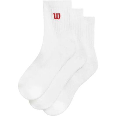 Wilson Calzini Quarter Top 3 Unità Bright White EU 35-37 Wilson Calzini Quarter Top 3 Unità Bright White EU 35-37