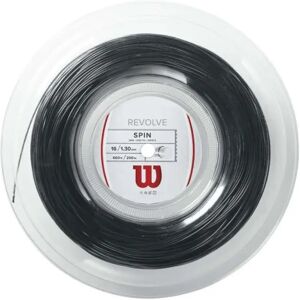 Wilson Corda Per Bobina Da Tennis Revolve 200 M Black 1.30 mm Wilson Corda Per Bobina Da Tennis Revolve 200 M Black 1.30 mm