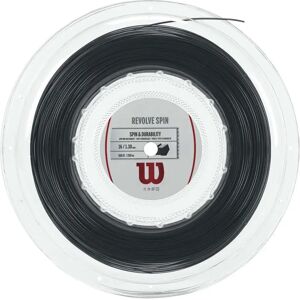 Wilson Corda Per Bobina Da Tennis Revolve Spin 200 M Black 1.30 mm Wilson Corda Per Bobina Da Tennis Revolve Spin 200 M Black 1.30 mm