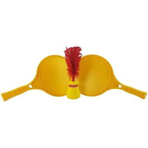 Tunturi Set Da Tennis Da Spiaggia Indiaca Yellow One Size Tunturi Set Da Tennis Da Spiaggia Indiaca Yellow One Size