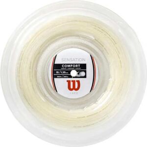 Wilson Corda Per Bobina Da Tennis Sensation 200 M Natural 1.30 mm Wilson Corda Per Bobina Da Tennis Sensation 200 M Natural 1.30 mm