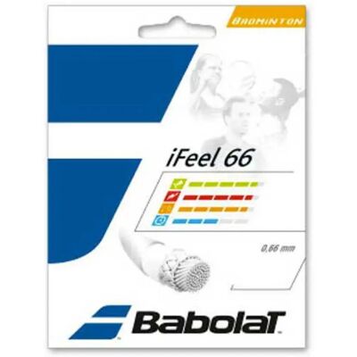 Babolat Corde Per Racchetta Da Badminton Ifeel 66 200 M Black 0.66 mm Babolat Corde Per Racchetta Da Badminton Ifeel 66 200 M Black 0.66 mm