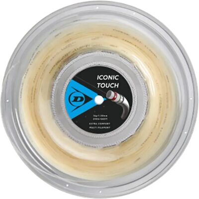 Filo da Tennis Dunlop Iconic Touch 200 M Beige - Filo da Tennis Filo da Tennis Dunlop Iconic Touch 200 M Beige - Filo da Tennis