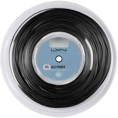 Luxilon Corda Per Bobina Da Tennis Alu Power 200 M Black 1.25 mm Luxilon Corda Per Bobina Da Tennis Alu Power 200 M Black 1.25 mm