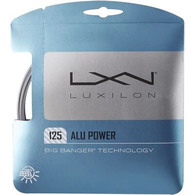 Luxilon Corda Da Tennis Big Banger Alu Power 12.2 M Silver 1.25 mm Luxilon Corda Da Tennis Big Banger Alu Power 12.2 M Silver 1.25 mm