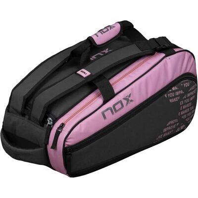 Nox Borsa Per Racchetta Da Padel Street Series Grey / Pink One Size Nox Borsa Per Racchetta Da Padel Street Series Grey / Pink One Size