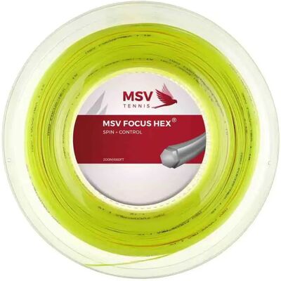 Filo da tennis MSV Focus Hex 200m - Spin Filo da tennis MSV Focus Hex 200m - Spin
