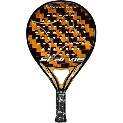 Star Vie Racchetta Da Padel Exodus Black Black / Gold 350-375 gr Star Vie Racchetta Da Padel Exodus Black Black / Gold 350-375 gr