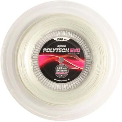Topspin Corda Per Bobina Da Tennis Poly Tech Evo 200m 1.3 mm Topspin Corda Per Bobina Da Tennis Poly Tech Evo 200m 1.3 mm
