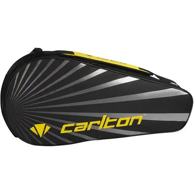 Carlton Borsa Da Racchetta Team 1-vaks Black / Silver / Yellow One Size Carlton Borsa Da Racchetta Team 1-vaks Black / Silver / Yellow One Size