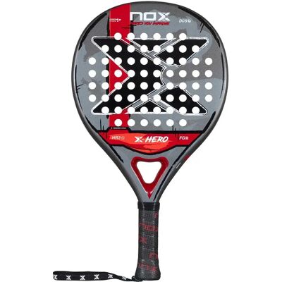 Nox Racchetta Da Padel X-hero Red 2026 Red 350-360 gr Nox Racchetta Da Padel X-hero Red 2026 Red 350-360 gr