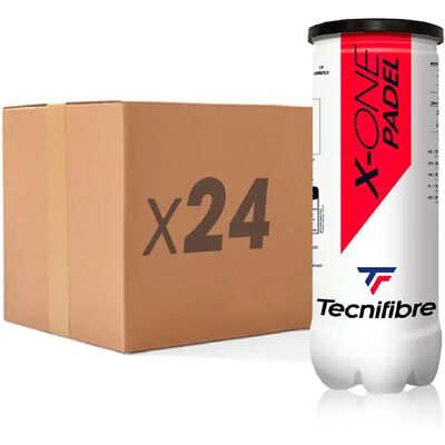 Tecnifibre Scatola Di Palline Da Padel X-one Yellow 24 x 3 Palle Tecnifibre Scatola Di Palline Da Padel X-one Yellow 24 x 3 Palle