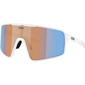 Bliz Occhiali Da Sole P001 White Nano Optics Nordic Ligh Coral-Orange w Blue Multi/CAT1 Bliz Occhiali Da Sole P001 White Nano Optics Nordic Ligh Coral-Orange w Blue Multi/CAT1