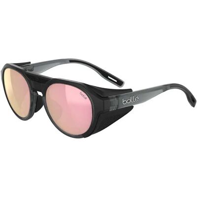 Bolle' Occhiali Da Sole Polarizzati Ascender Grey Frost Brown Pink Polarized/CAT3 Bolle' Occhiali Da Sole Polarizzati Ascender Grey Frost Brown Pink Polarized/CAT3