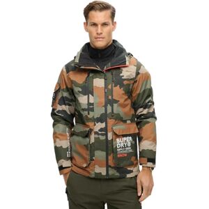 Superdry Uomo Giacca da Sci Camouflage - Giacca da Sci Superdry Uomo Giacca da Sci Camouflage - Giacca da Sci