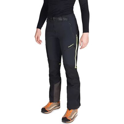 Trangoworld Pantaloni Slaggard Regular Black / Lime Green M Trangoworld Pantaloni Slaggard Regular Black / Lime Green M