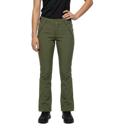 Pantaloni Sci Protest Lole Softshell Verde - S Pantaloni Sci Protest Lole Softshell Verde - S