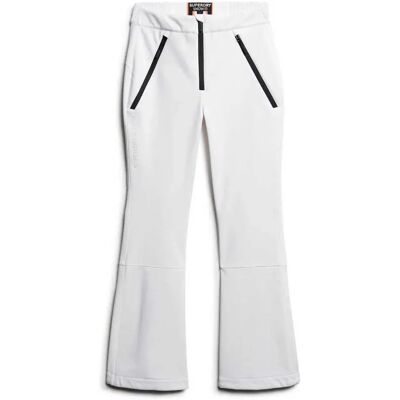 Superdry WS110171A Pantaloni sci Softshell Bianchi Sport - Ski trousers Superdry WS110171A Pantaloni sci Softshell Bianchi Sport - Ski trousers