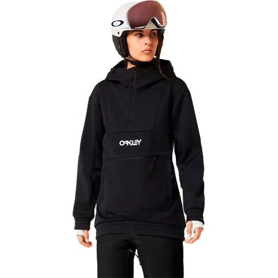 Oakley Apparel Giacca Softshell Tnp Nose Grab Blackout / White XS Oakley Apparel Giacca Softshell Tnp Nose Grab Blackout / White XS
