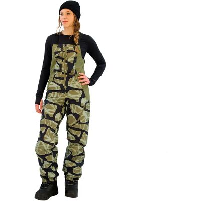 Burton Pantaloni Reserve 2l Bib Grafitti Camo/Forest Moss XS Burton Pantaloni Reserve 2l Bib Grafitti Camo/Forest Moss XS