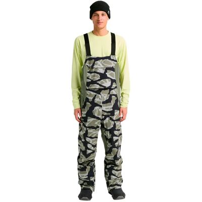 Burton Pantaloni Reserve 2l Stretch Bib Grafitti Camo/Forest Moss XS Burton Pantaloni Reserve 2l Stretch Bib Grafitti Camo/Forest Moss XS
