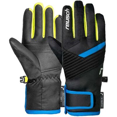 Reusch Guanti Dan R-tex® Xt Black / Brill Blue / Safety Yellow 4 Reusch Guanti Dan R-tex® Xt Black / Brill Blue / Safety Yellow 4
