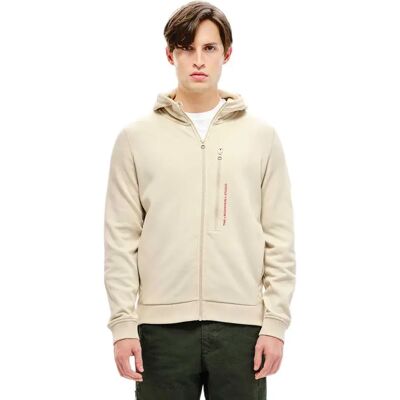 The Mountain Studio Felpa Con Zip Organic Cotton Original Castle Wall S The Mountain Studio Felpa Con Zip Organic Cotton Original Castle Wall S
