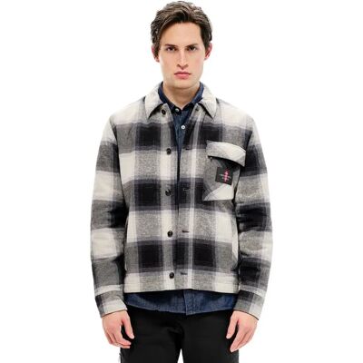 The Mountain Studio Camicia A Maniche Lunghe Padded Overshirt Black Onyx XS The Mountain Studio Camicia A Maniche Lunghe Padded Overshirt Black Onyx XS