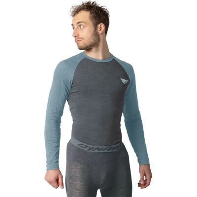 Dynafit Maglietta A Maniche Lunghe Tour Light Merino Smoke Blue M Dynafit Maglietta A Maniche Lunghe Tour Light Merino Smoke Blue M